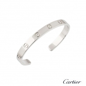 Cartier Love Cuff Bracelet Size 17 B6032517